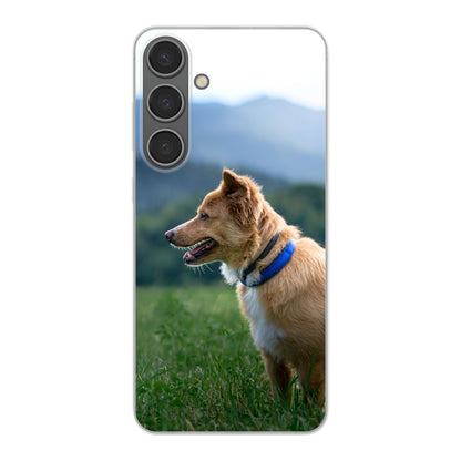 Samsung Galaxy S24 Plus Cover Rigida Trasparente - Stampa sul Retro