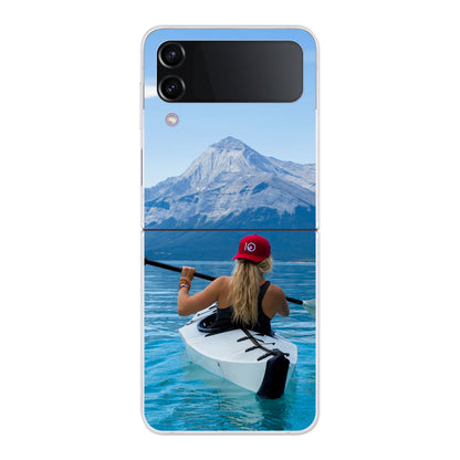 Samsung Galaxy Z Flip4 - Cover Morbida Trasparente -Stampa sul Retro