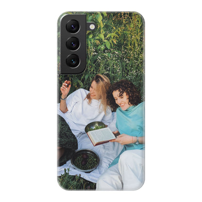 Samsung Galaxy S22 Cover Rigida Lucida - Stampa su tutta la Superficie, Retro e Lati