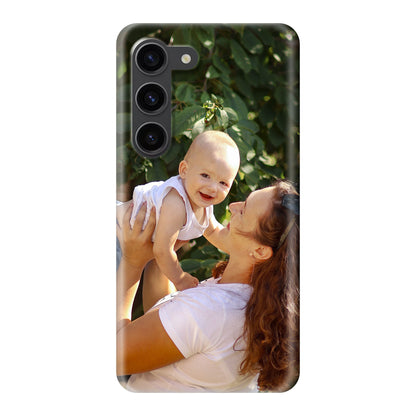 Samsung Galaxy S23 Cover Rigida Lucida - Stampa su tutta la Superficie, Retro e Lati