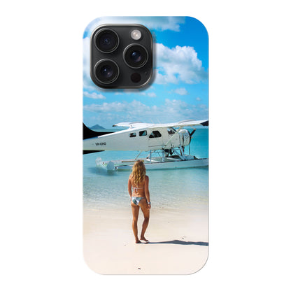 Apple iPhone 15 Pro Max Cover Rigida Lucida - Stampa su tutta la Superficie, Retro e Lati