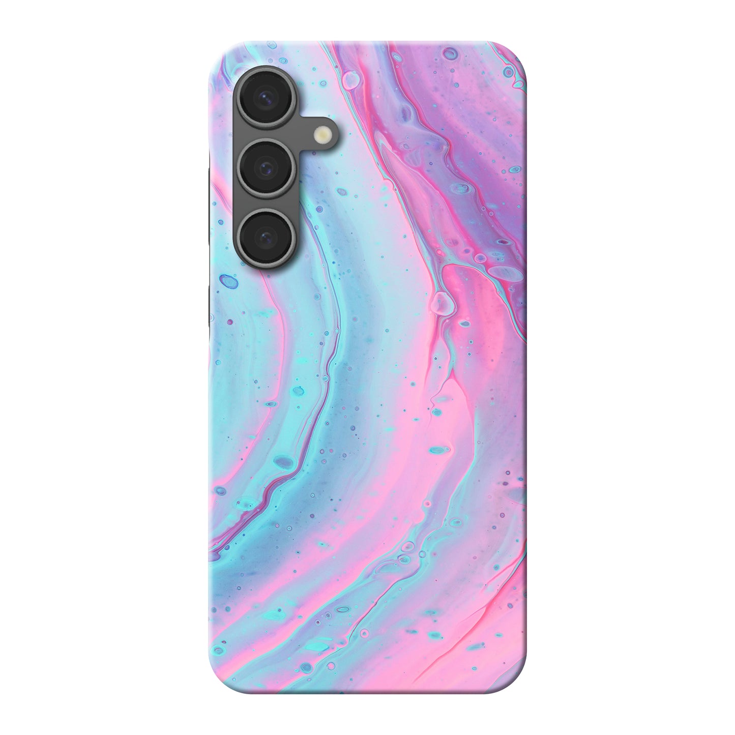 Samsung Galaxy S24 Plus Cover Rigida Lucida - Stampa su tutta la Superficie, Retro e Lati