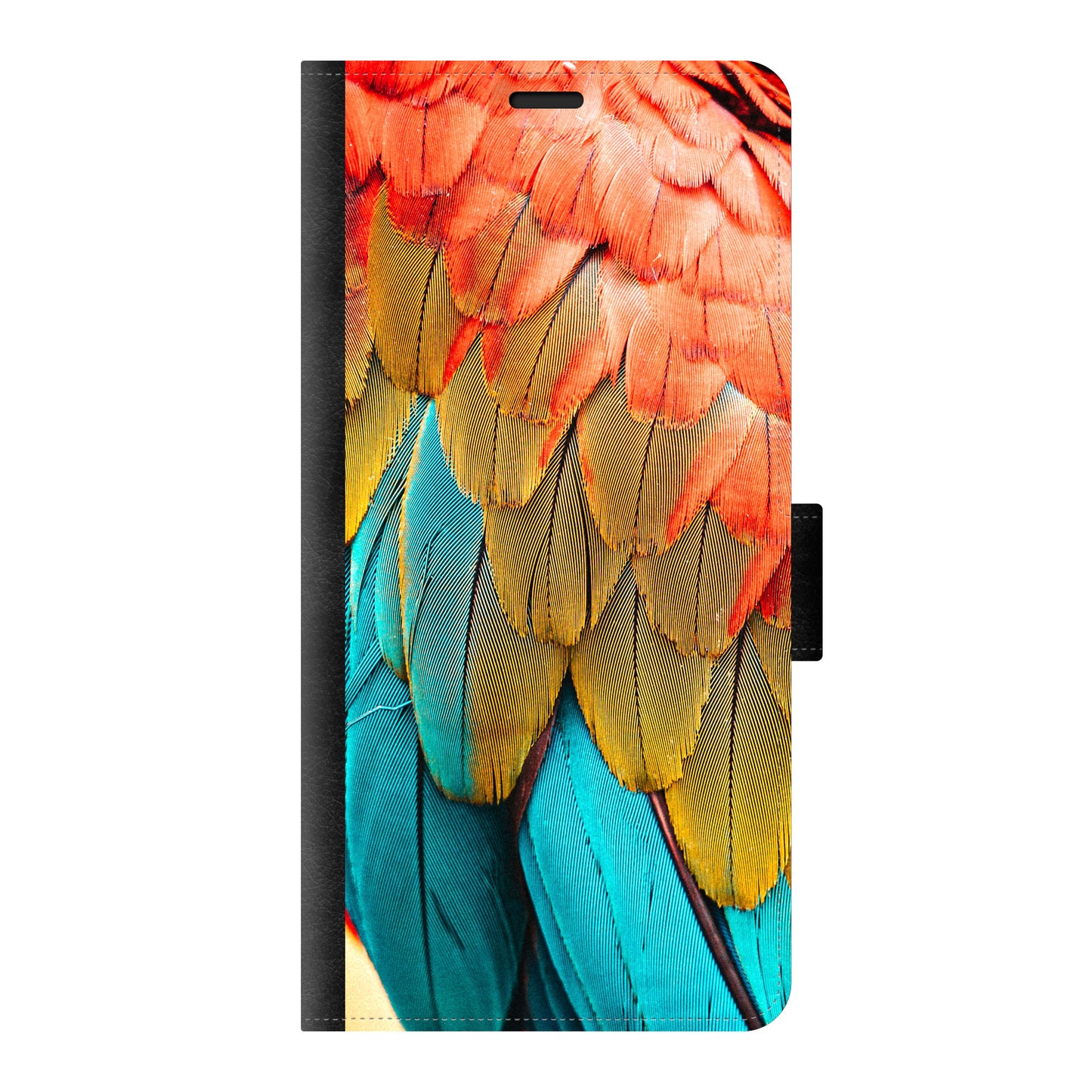 Samsung Galaxy S23 Ultra Wallet case (front printed, black)