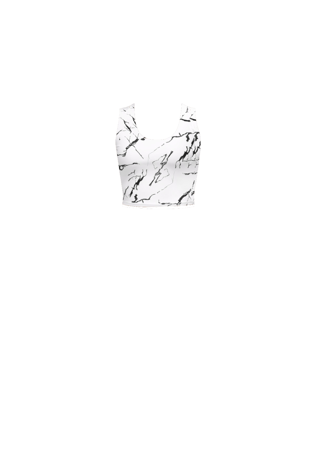 Marble - Crop Top