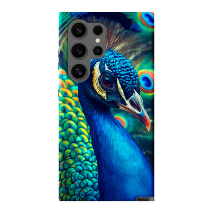 Samsung Galaxy S24 Ultra Cover Rigida Lucida con inserto in Gomma -  Stampa su tutta la Superficie, Retro e Lati