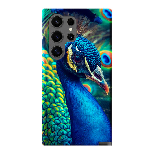 Samsung Galaxy S24 Ultra Cover Rigida Lucida con inserto in Gomma -  Stampa 100%  su Retro e Lati