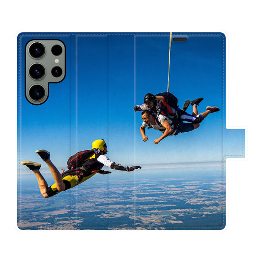 Samsung Galaxy S23 Ultra Custodia a Libro - Stampa su tutta la Superficie