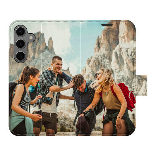 Samsung Galaxy S24 Custodia a Libro - Stampa su tutta la Superficie