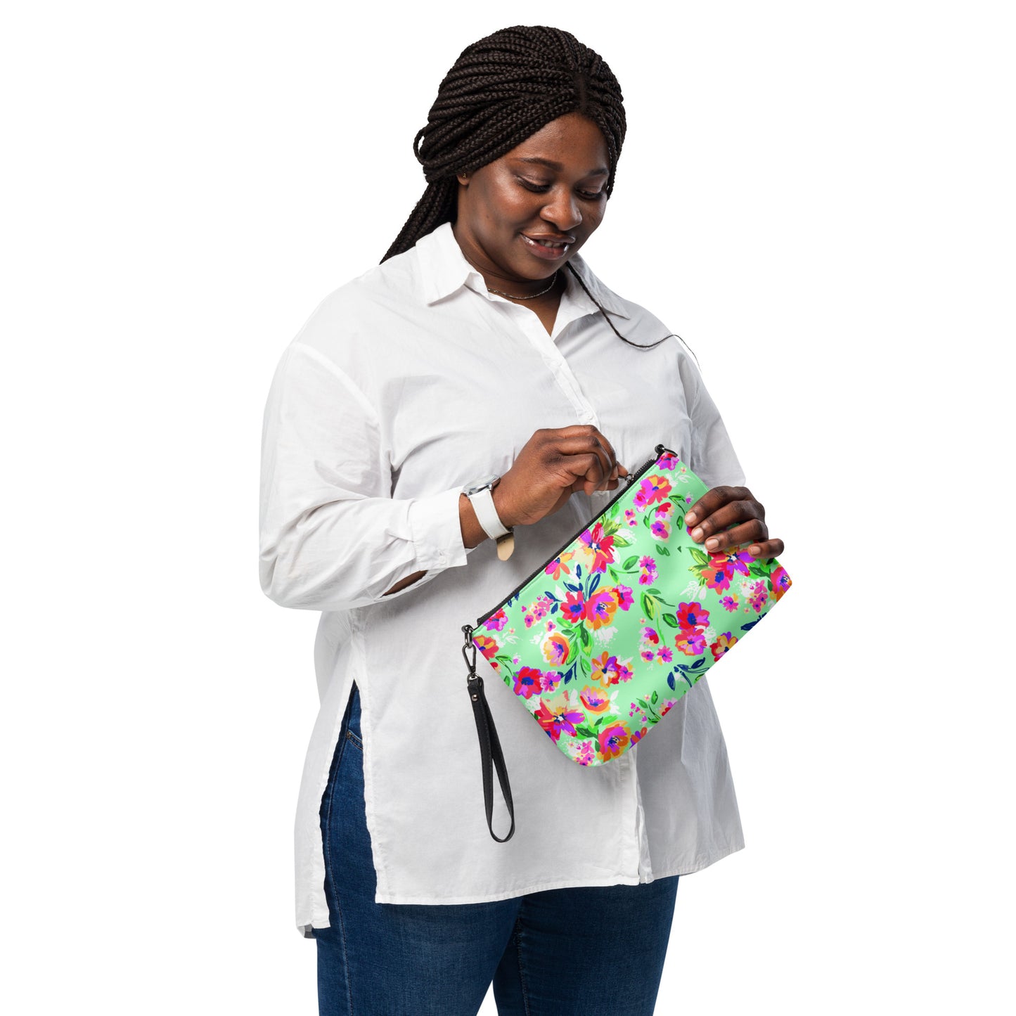 Fiorellini - Borsa Unisex con Tracolla
