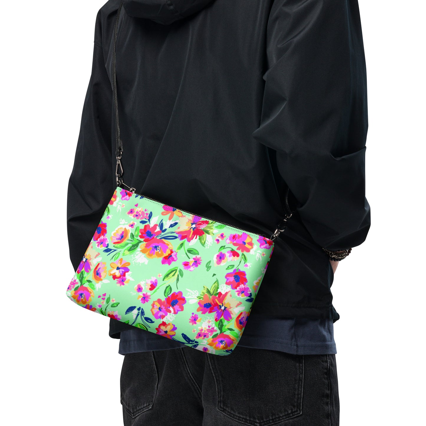 Fiorellini - Borsa Unisex con Tracolla