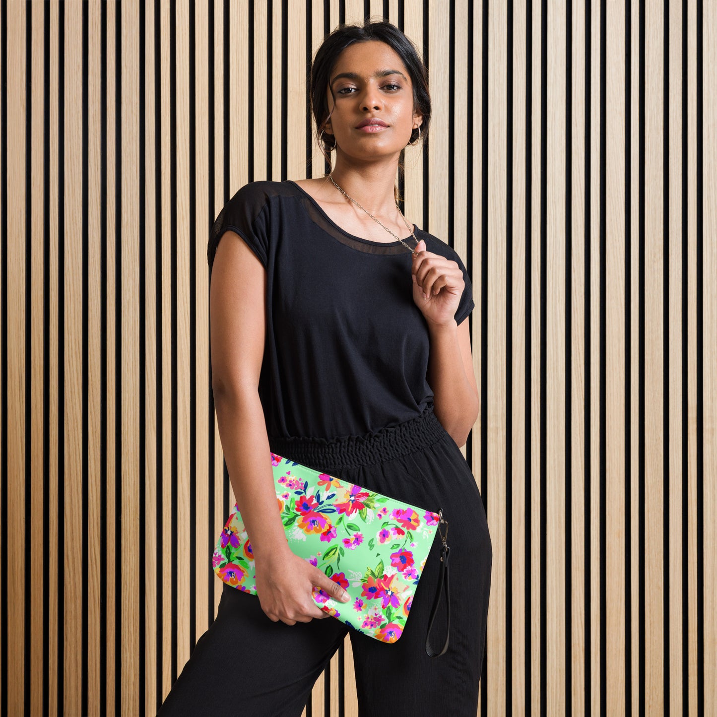 Fiorellini - Borsa Unisex con Tracolla