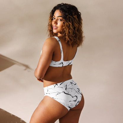 Marble -  Bikini a vita alta