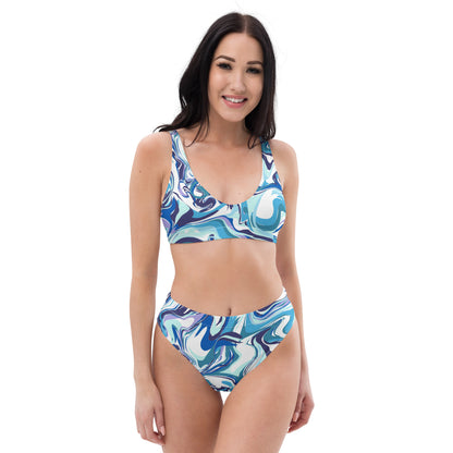 Onde Blu-  Bikini a vita alta