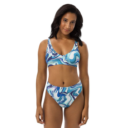 Onde Blu-  Bikini a vita alta