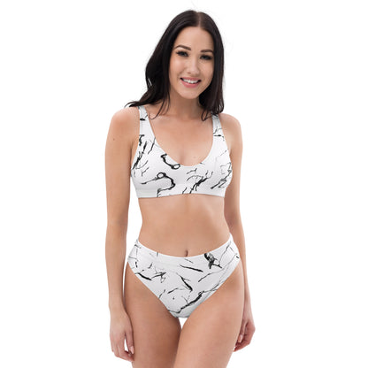 Marble -  Bikini a vita alta