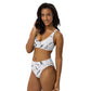 Marble -  Bikini a vita alta
