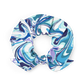 Onde Blu-  Elastico per capelli (Scrunchie)