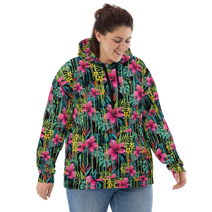 Rose - Felpa Unisex con Cappuccio