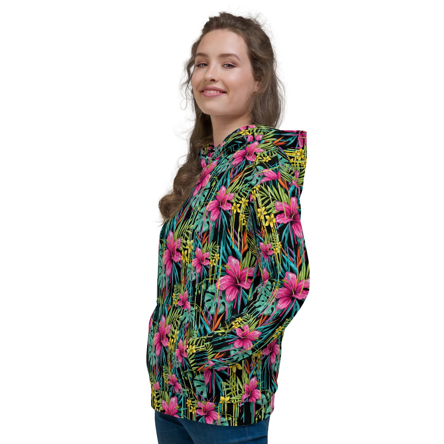 Rose - Felpa Unisex con Cappuccio