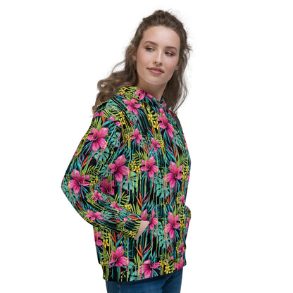 Rose - Felpa Unisex con Cappuccio