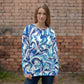 Onde Blu - Felpa Unisex Girocollo