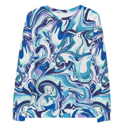 Onde Blu - Felpa Unisex Girocollo