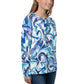 Onde Blu - Felpa Unisex Girocollo