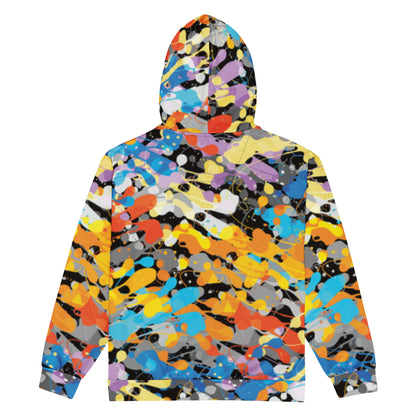 Colori - Felpa Unisex con Cappuccio e Zip