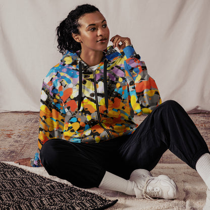 Colori - Felpa Unisex con Cappuccio e Zip