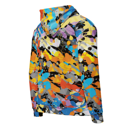 Colori - Felpa Unisex con Cappuccio e Zip