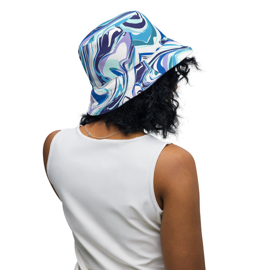 Onde Blu - Cappello Unisex modello Pescatore