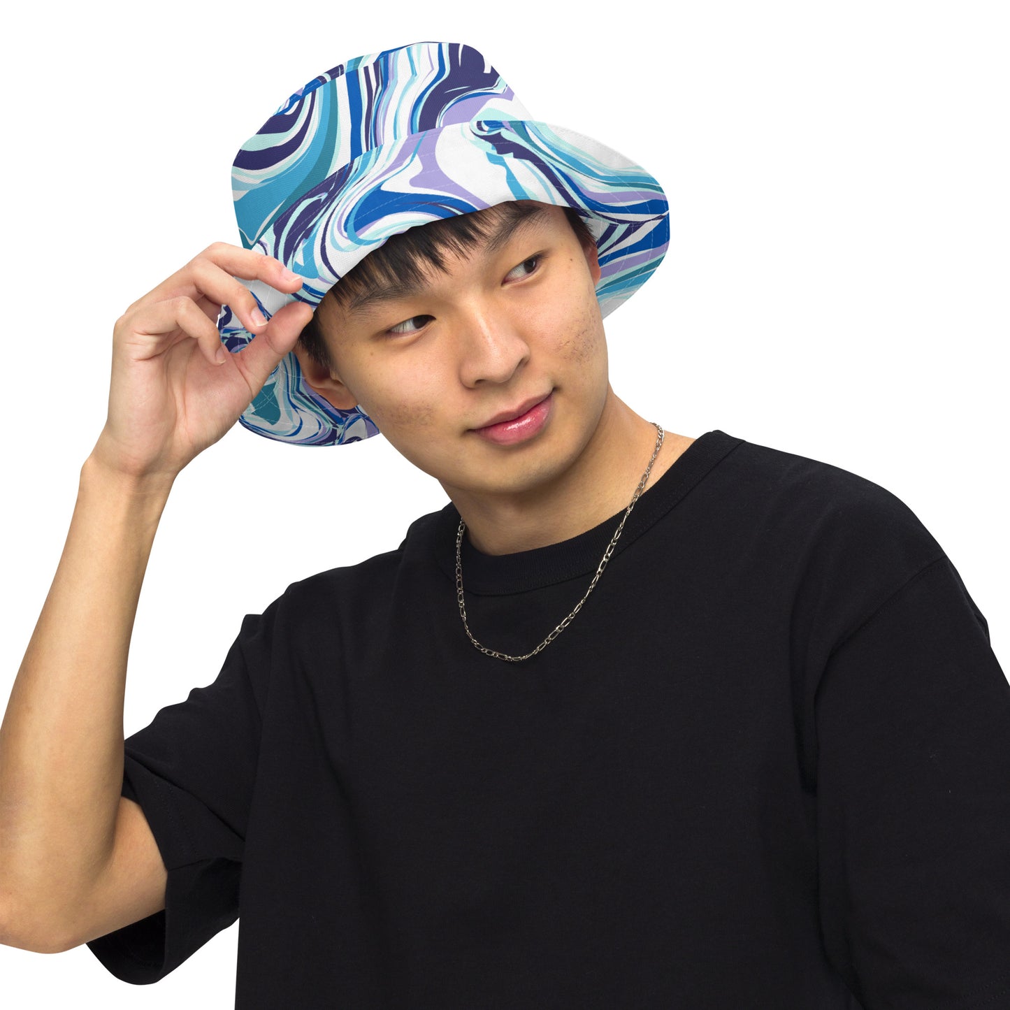 Onde Blu - Cappello Unisex modello Pescatore