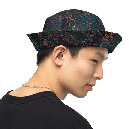 Orchidea - Cappello Unisex modello Pescatore