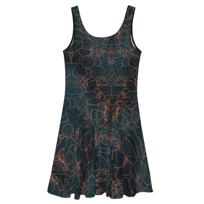 Orchidea - Vestito a Pieghe