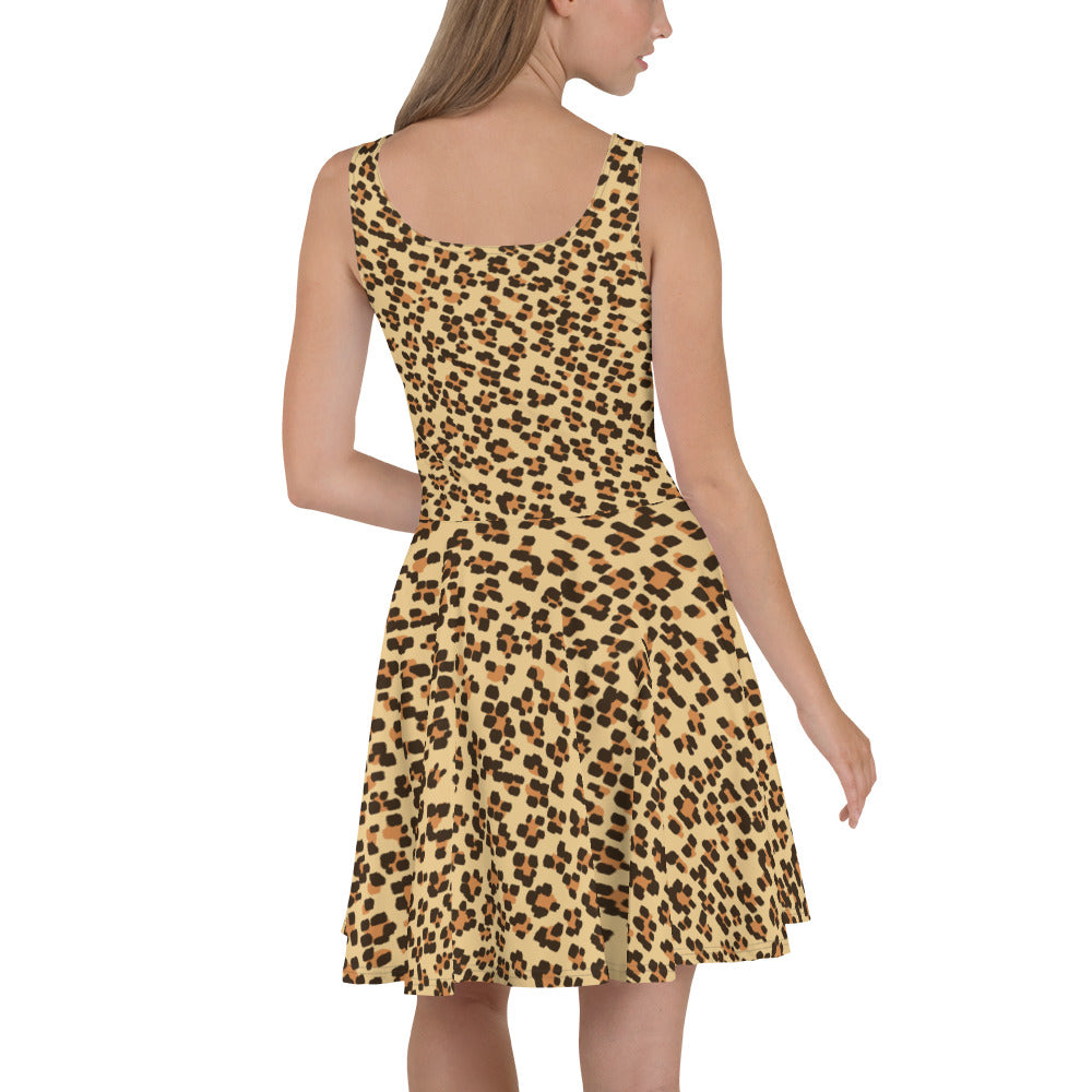 Leopardo - Vestito a Pieghe