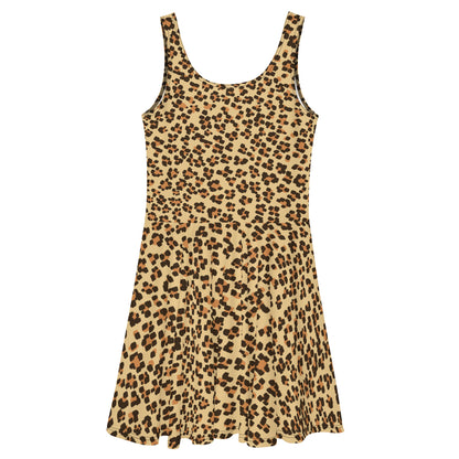 Leopardo - Vestito a Pieghe