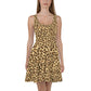 Leopardo - Vestito a Pieghe