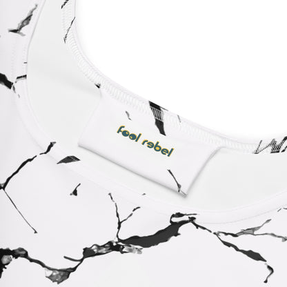 Marble - Vestito a Pieghe
