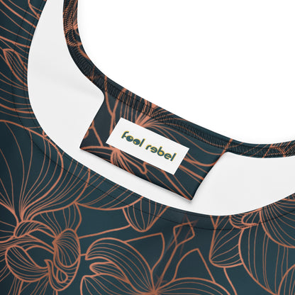 Orchidea - Vestito a Pieghe