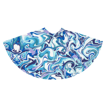 Onde Blu-  Gonna a Pieghe