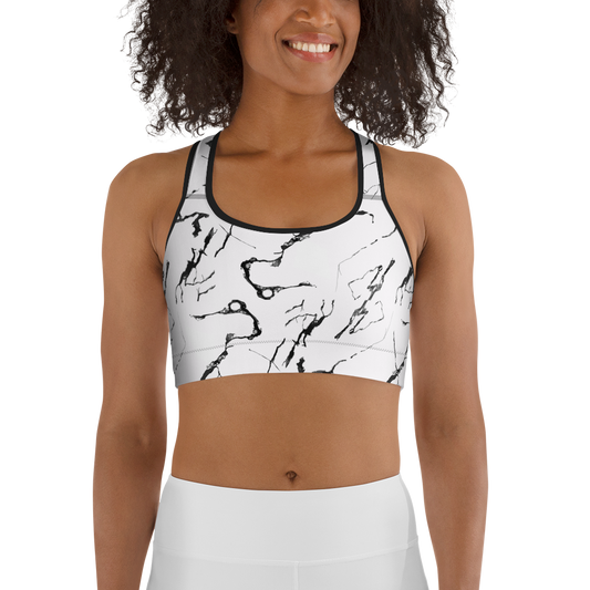Marble - Reggiseno sportivo