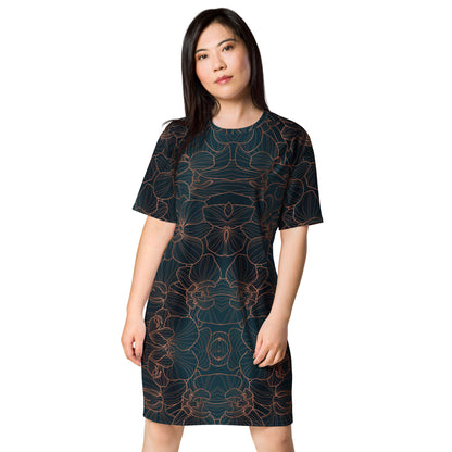 Orchidea - Vestito T-Shirt