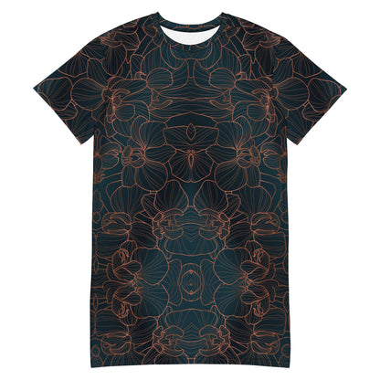 Orchidea - Vestito T-Shirt