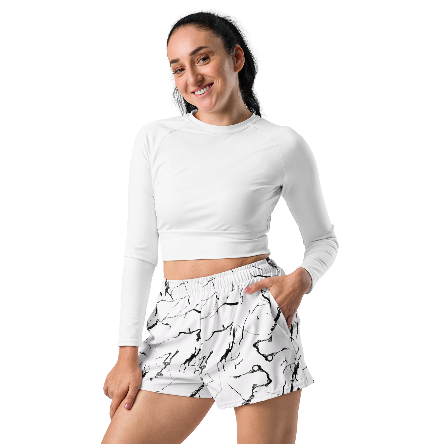 Marble - Pantaloncini Sportivi Donna