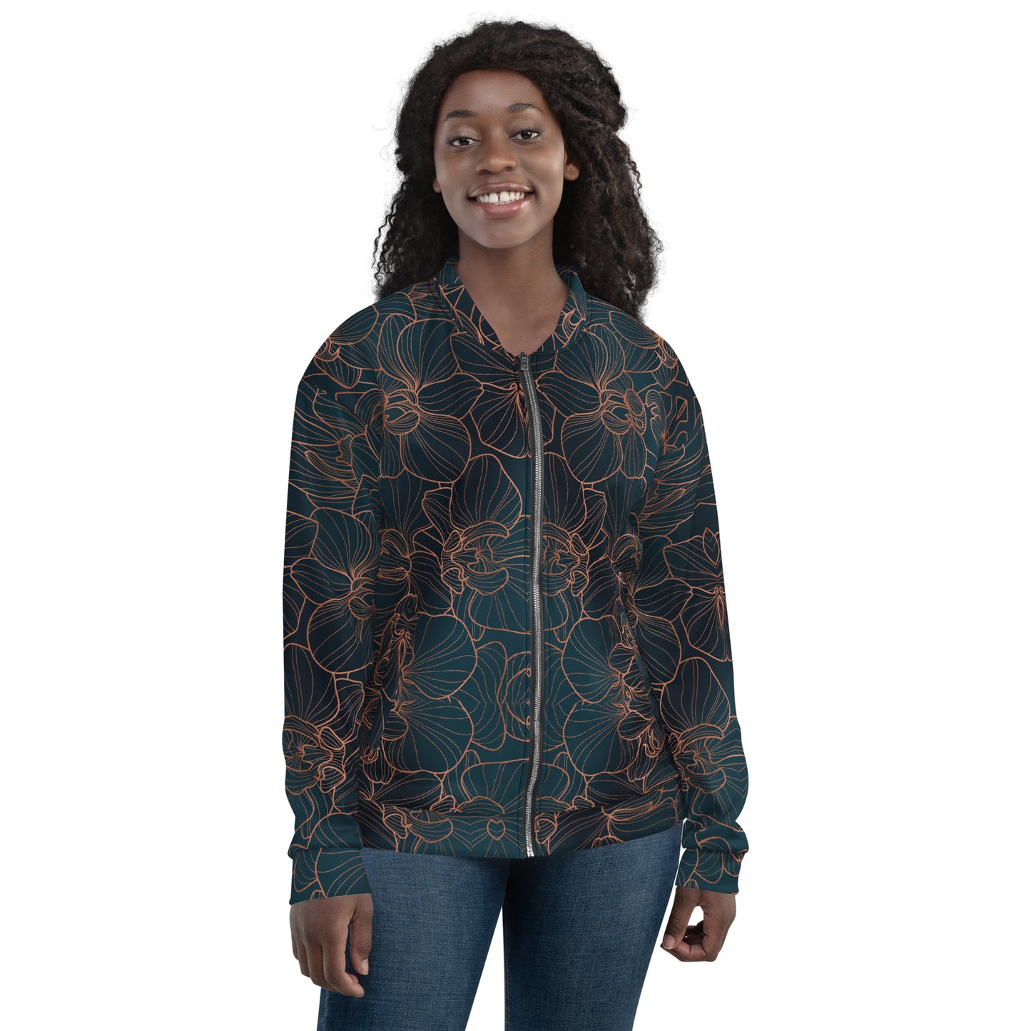 Orchidea - Giacca Bomber Unisex