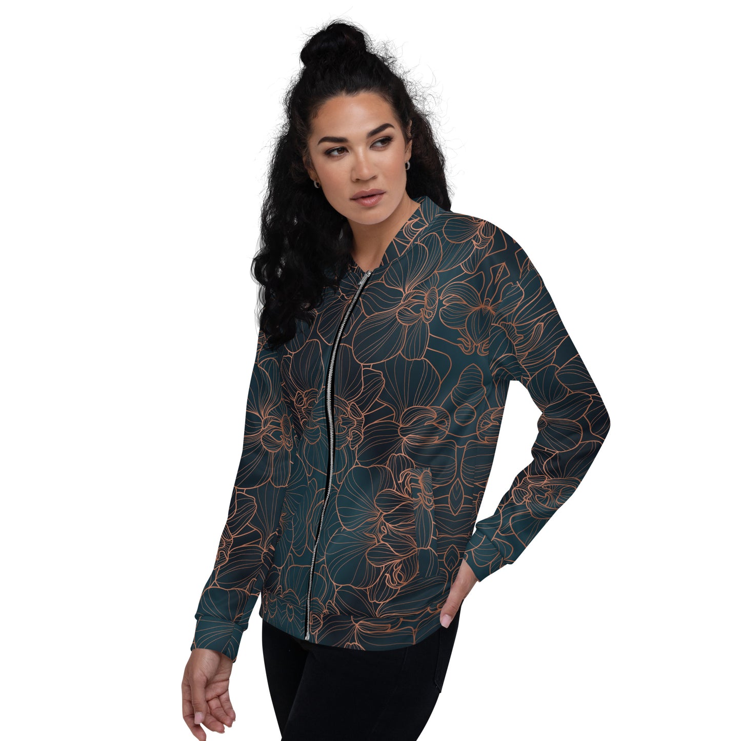 Orchidea - Giacca Bomber Unisex