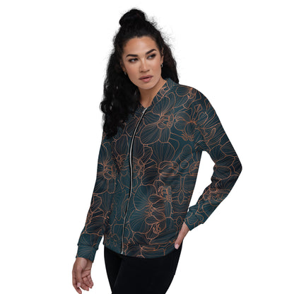 Orchidea - Giacca Bomber Unisex