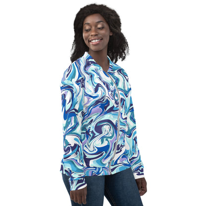 Onde Blu -Giacca  Giacca Bomber Unisex