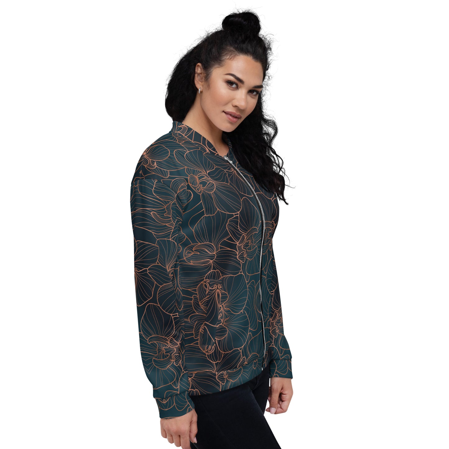 Orchidea - Giacca Bomber Unisex