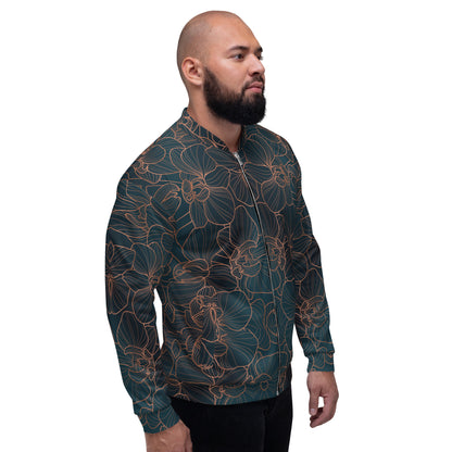 Orchidea - Giacca Bomber Unisex